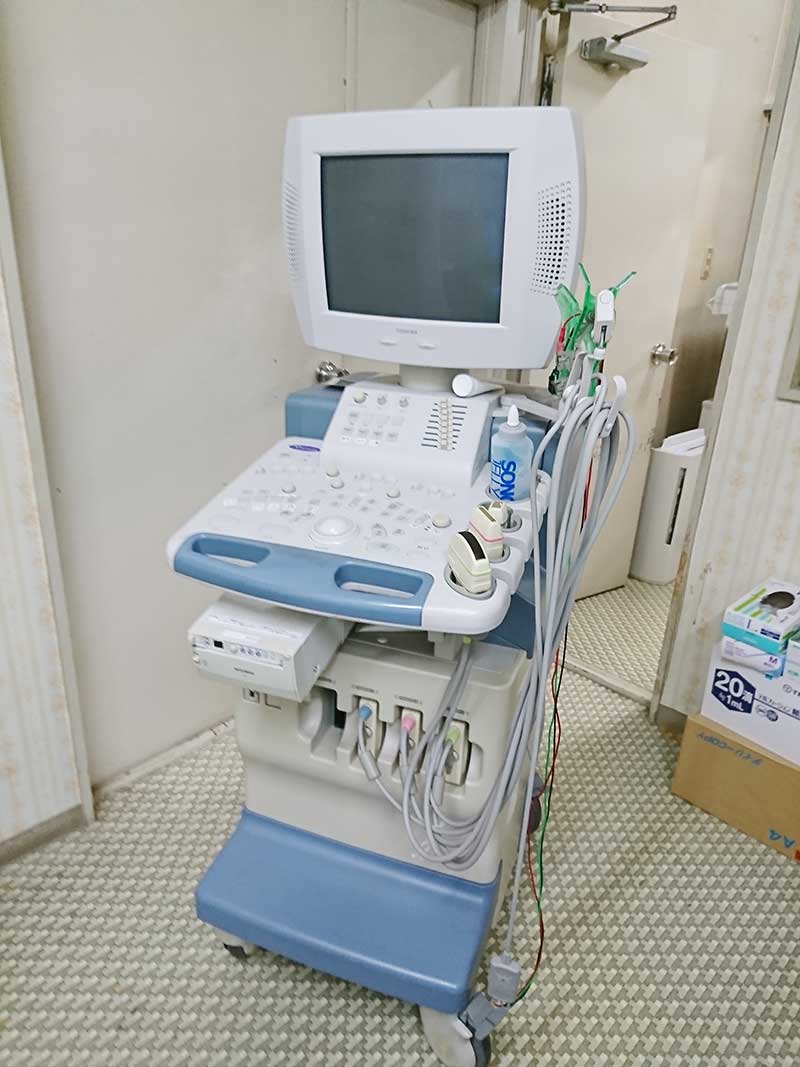 超音波検査装置（腹部・心臓・頸動脈・下肢静脈）
